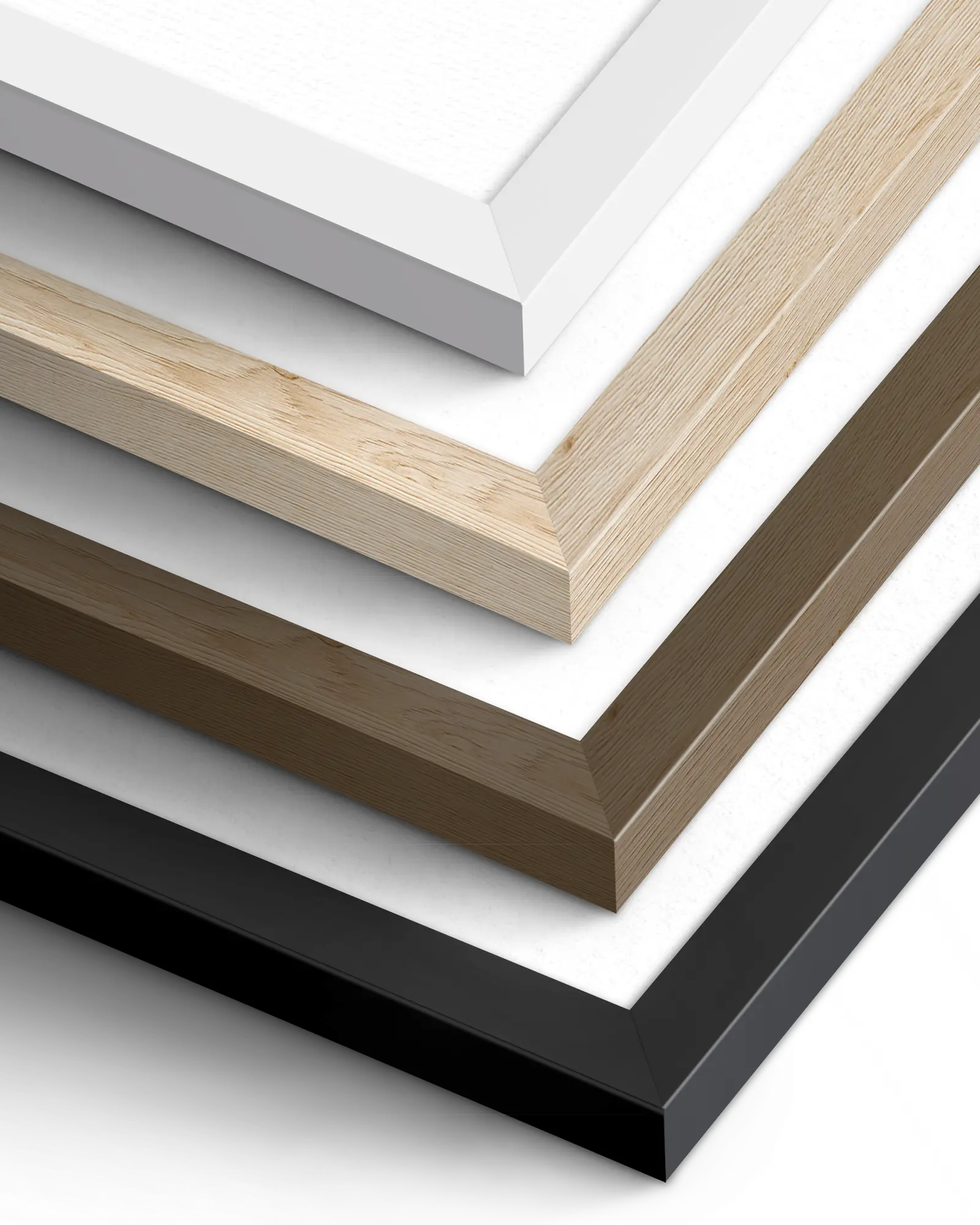 natural, white, darkwood, black